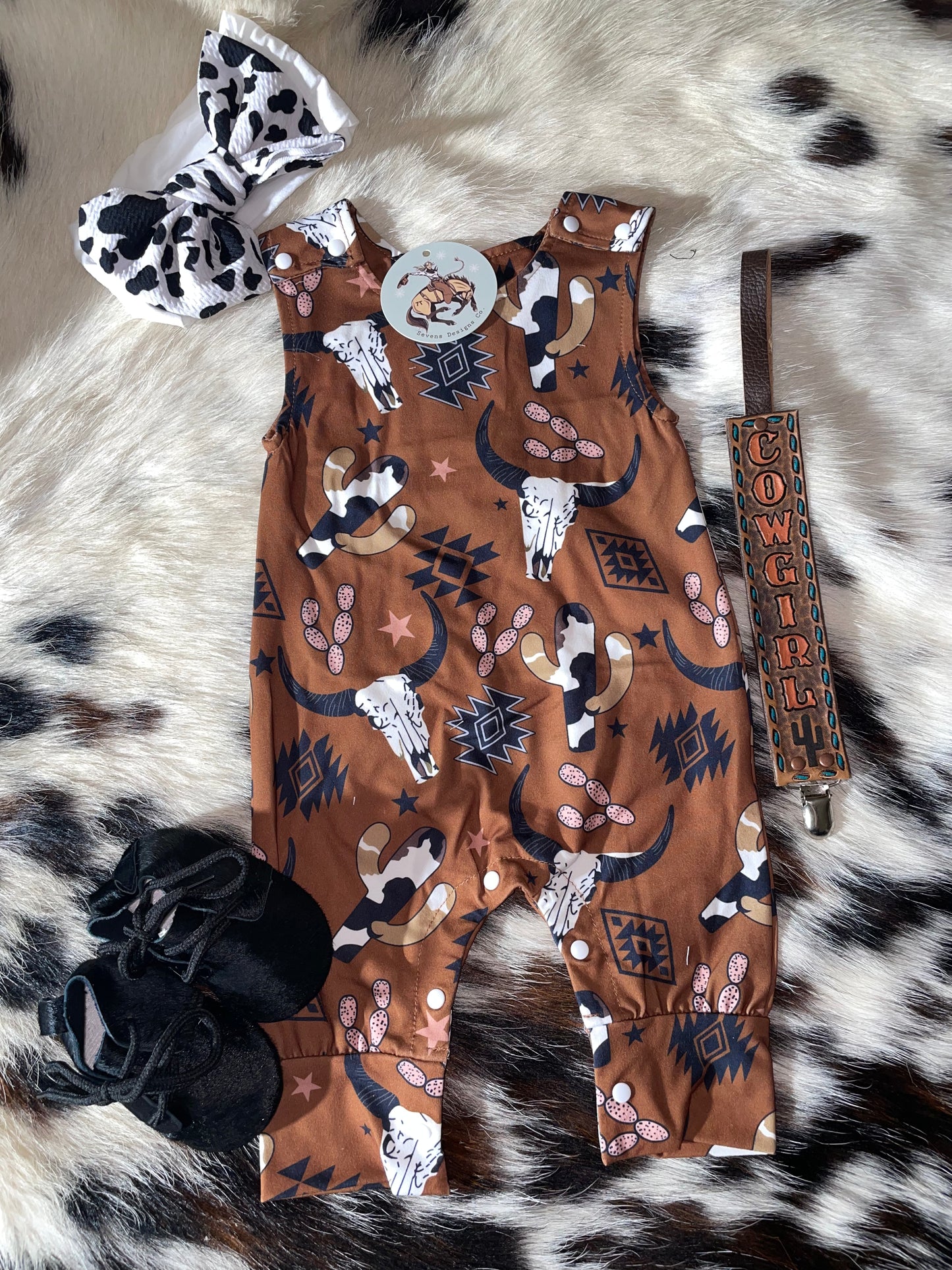 Aztec Skull Overalls