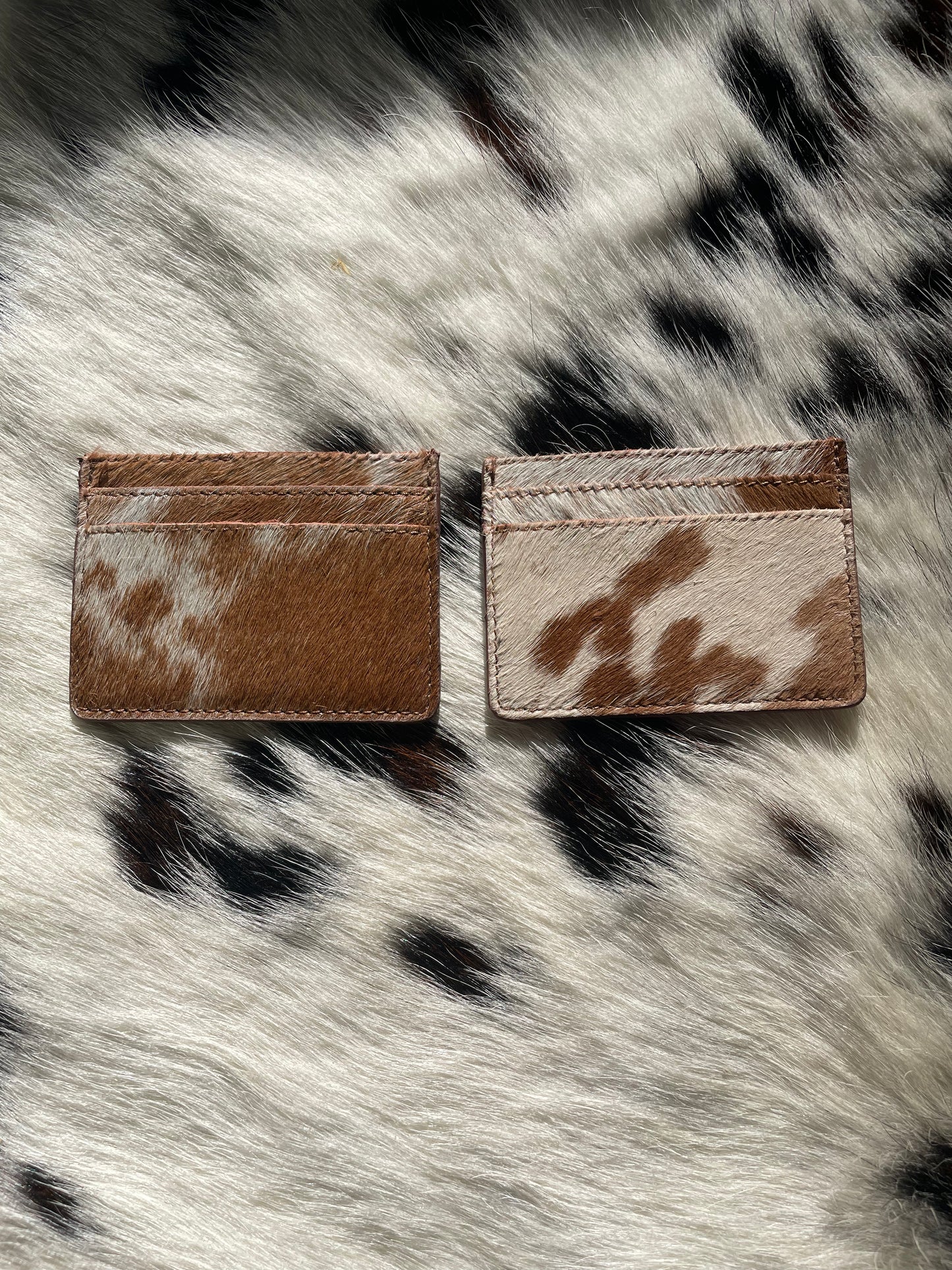 Cowhide Card Holder