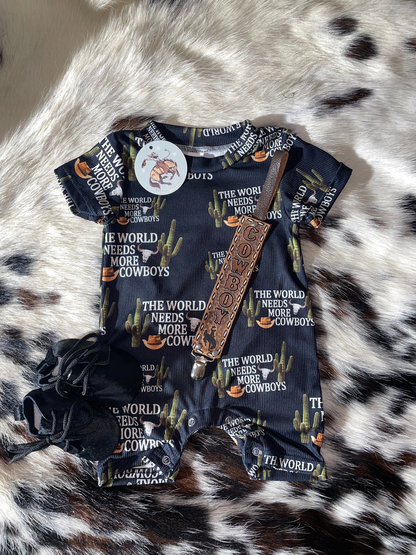 Long Live Cowboys Romper