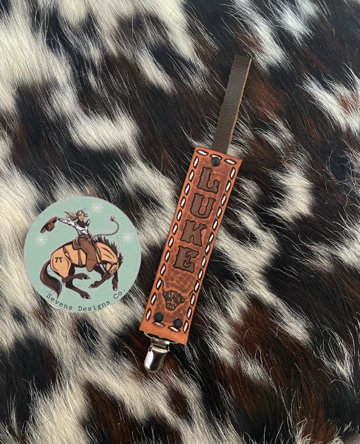 Customized Pacifier Clip