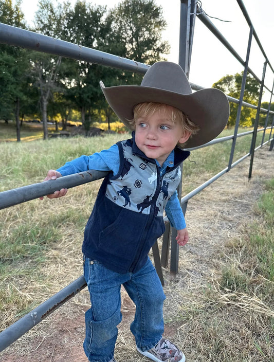 Western Fleece Vest