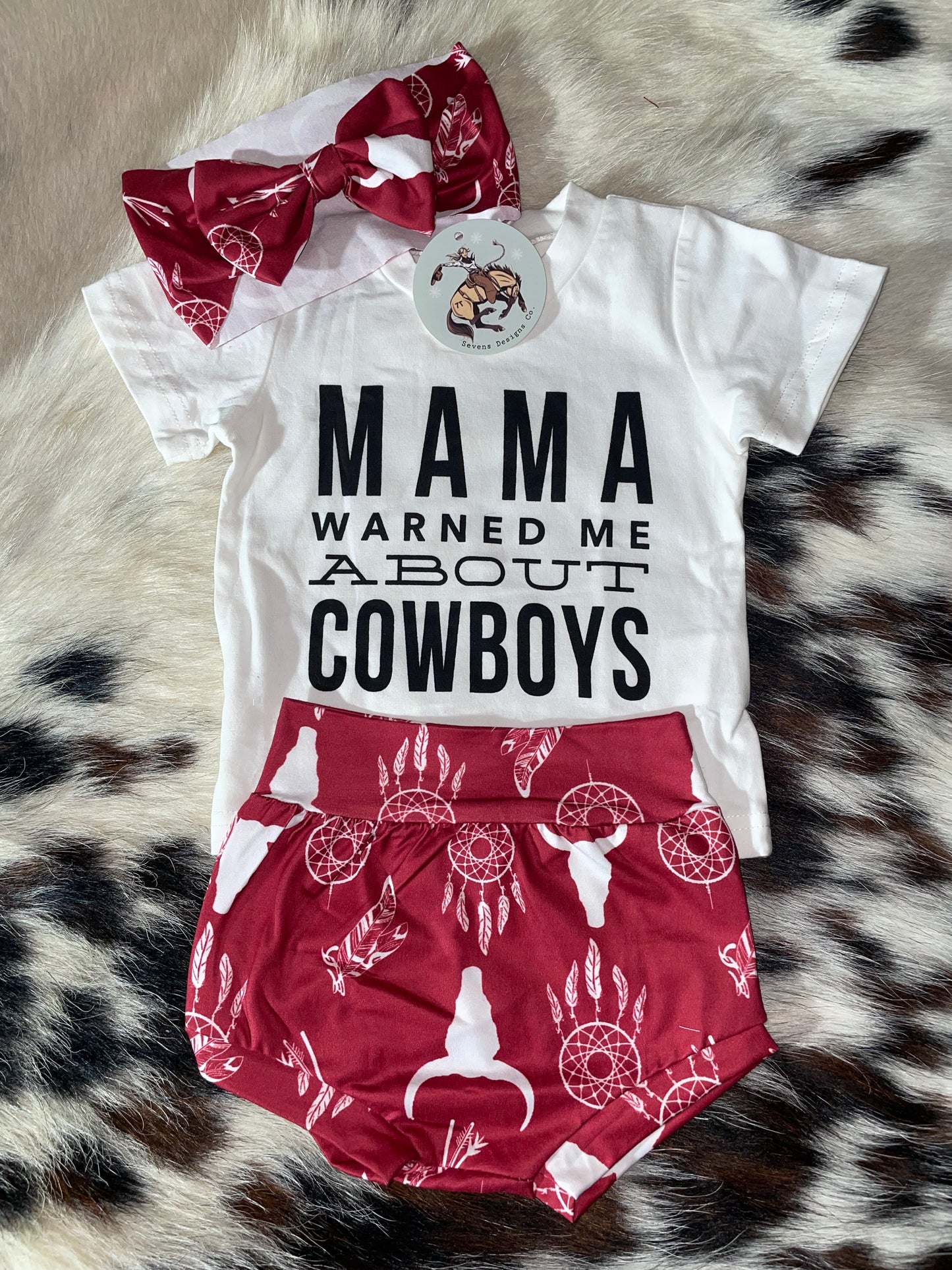 Mama Warned me about Cowboys Outfit