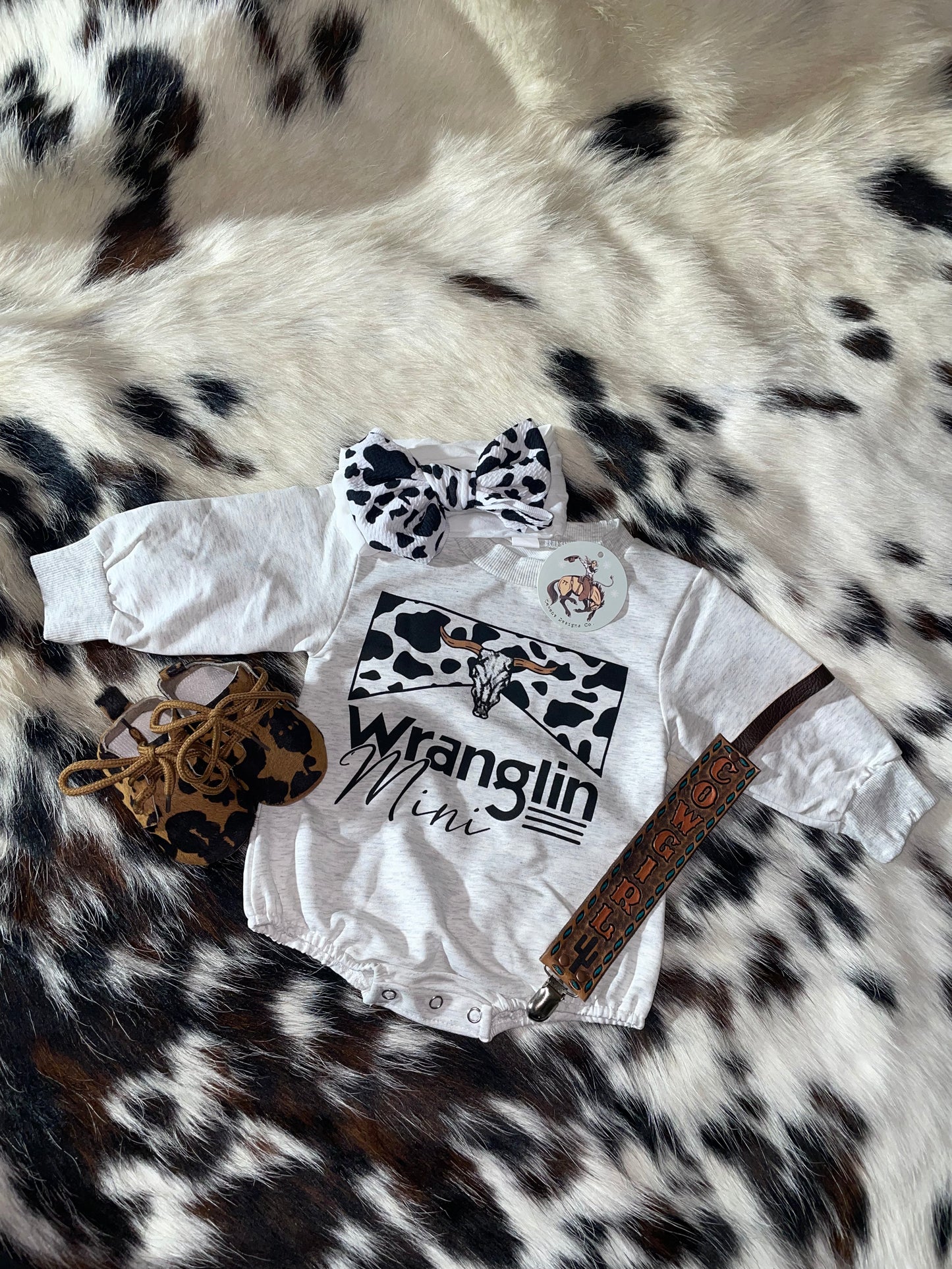 Wranglin Mini Romper