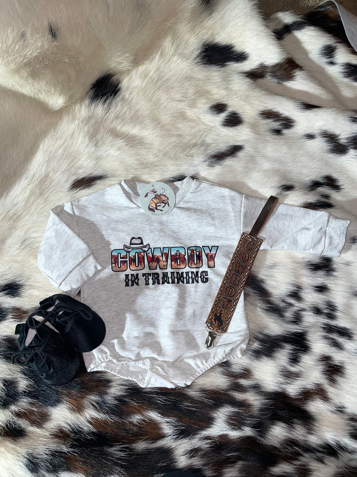 Cowboy in Training Romper